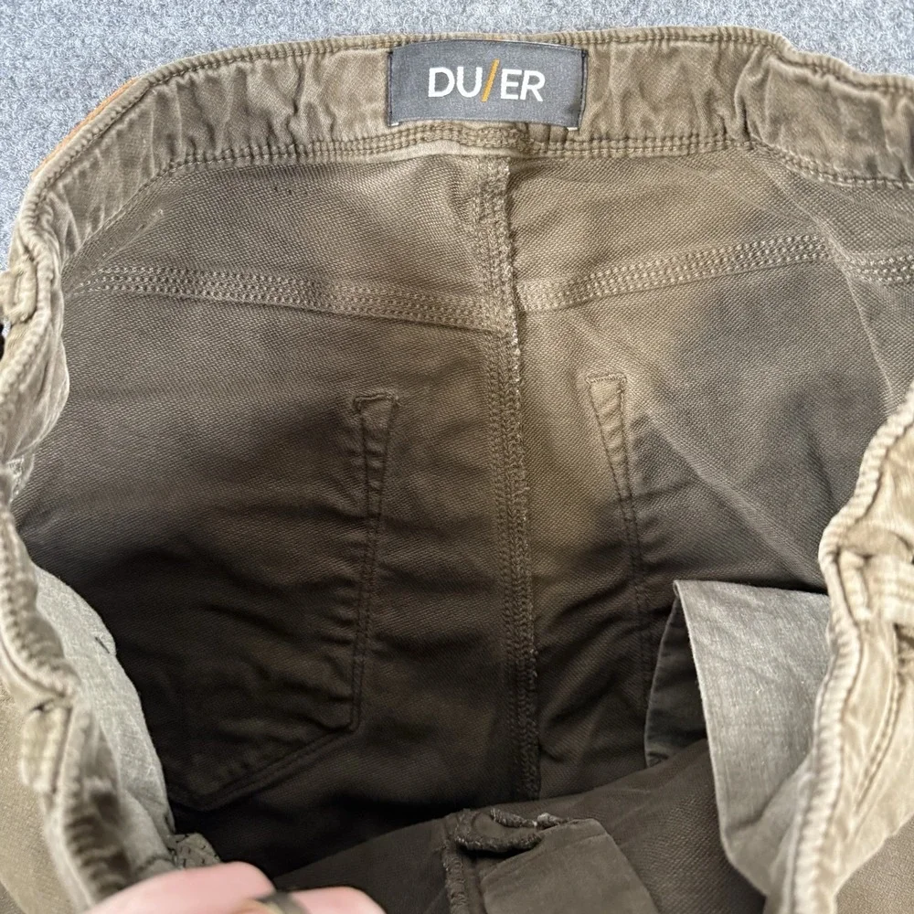 DU/ER Mens Pants 34x29‎ N2X Slim Fit No Sweat Jogger Tapered Performance